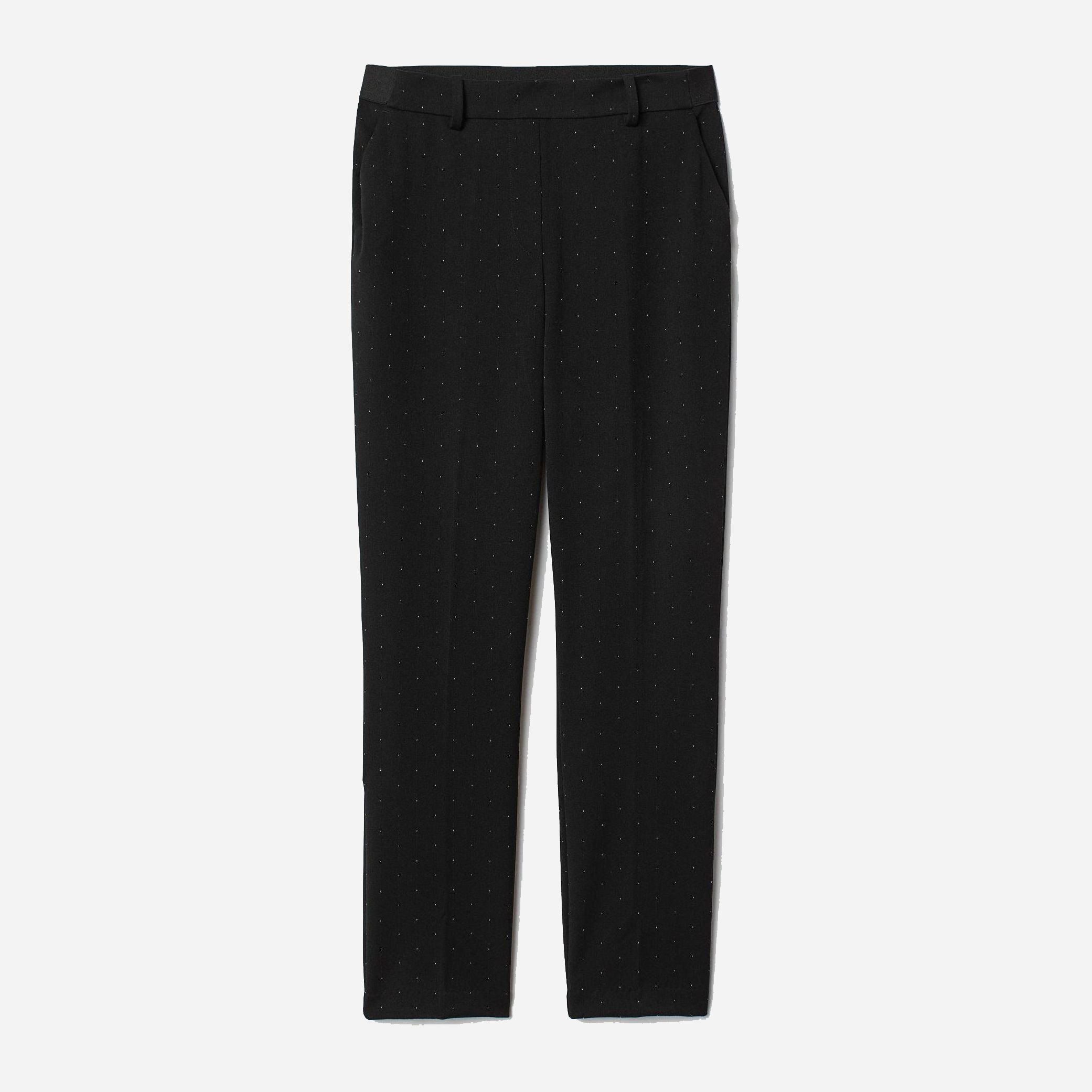 

Брюки H&M 6955459-ACRV 38 Черные с белым