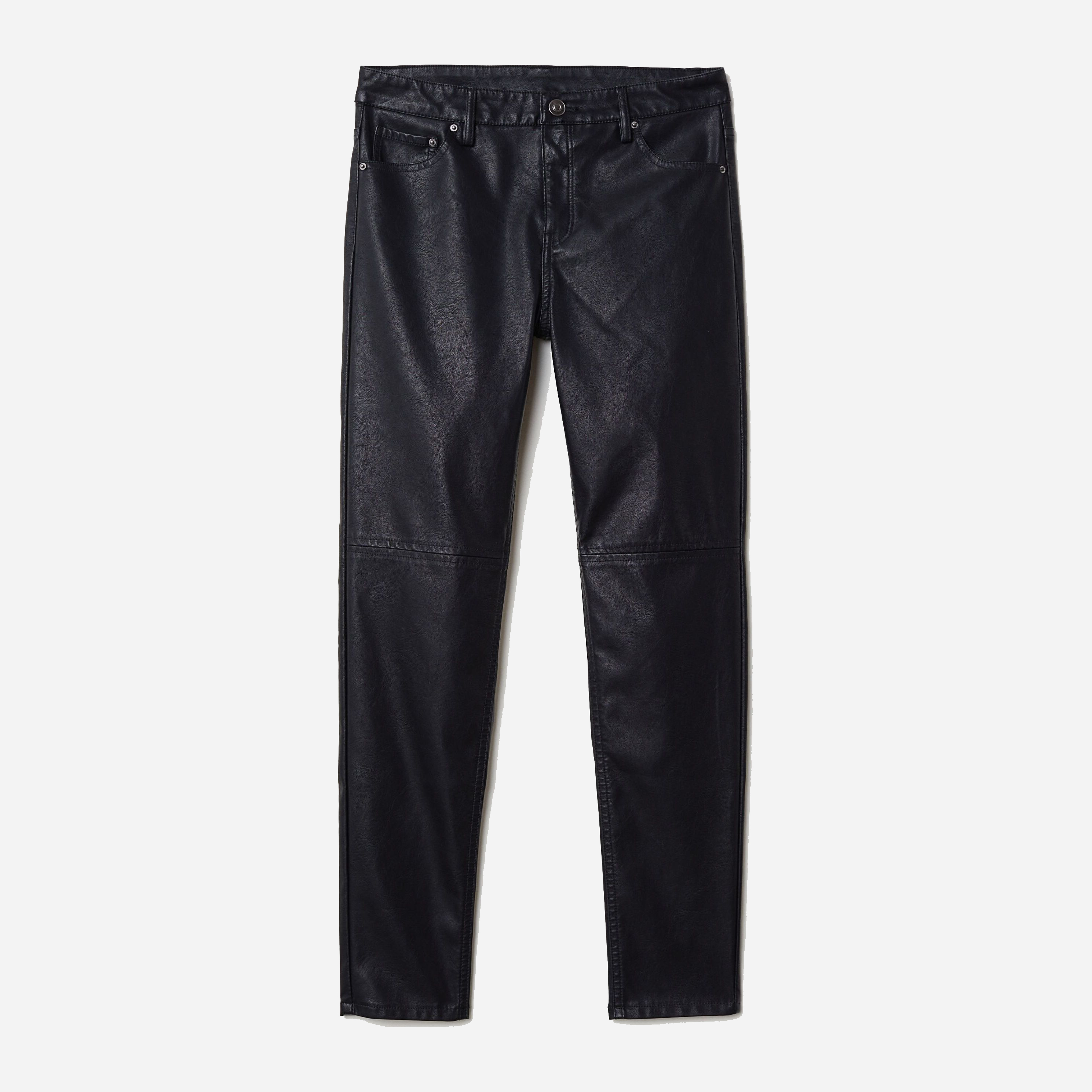 

Брюки из искусственной кожи H&M 4785498-AAAD 40 Черные