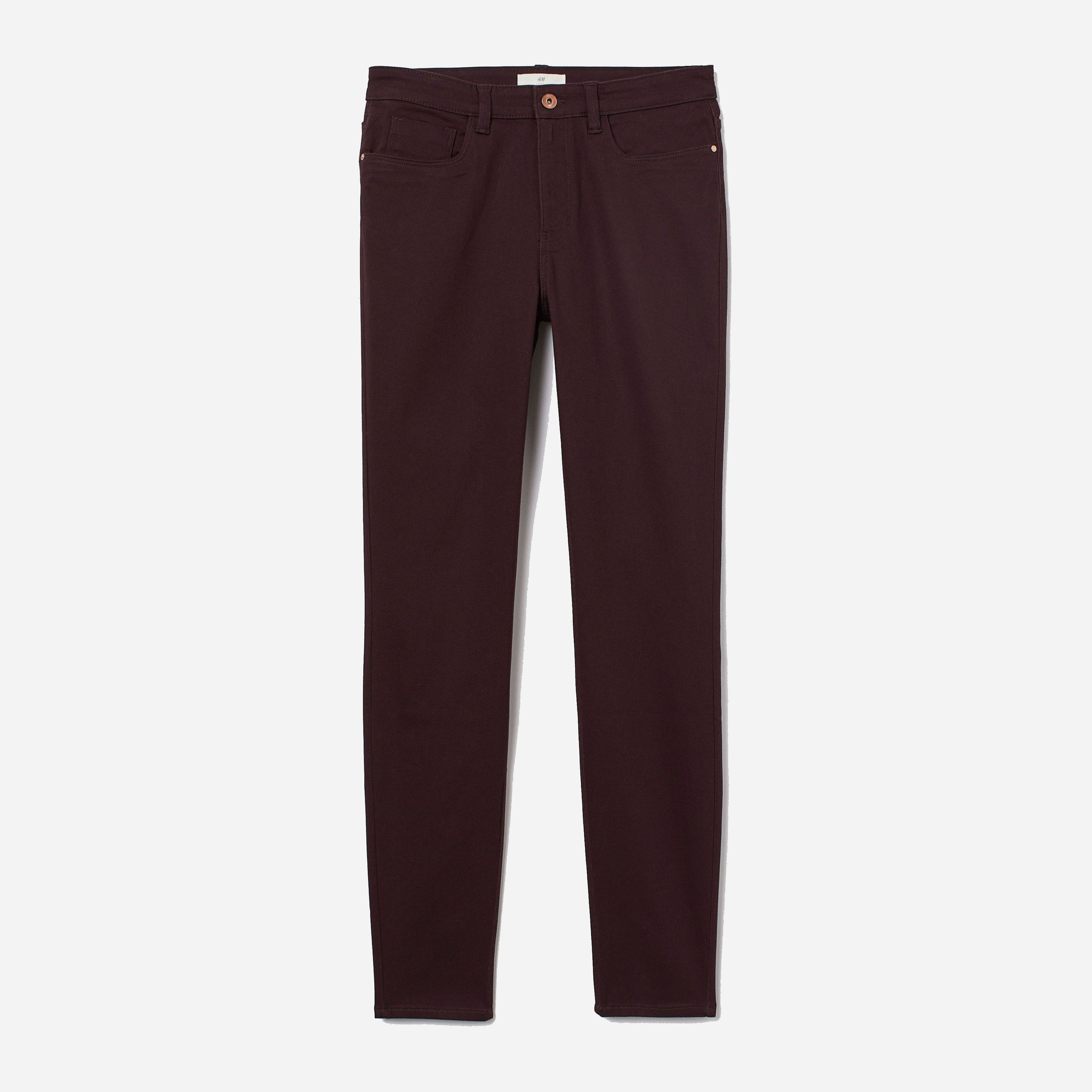 

Джинсы H&M 6909339-ACUK 36 Бордовые