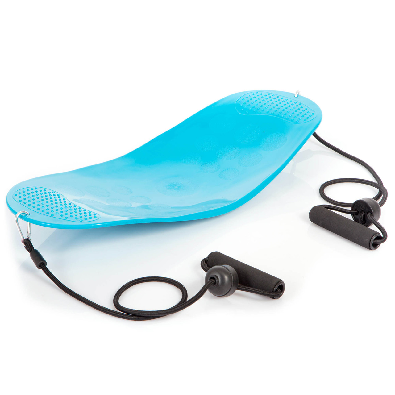 

Доска балансировочная с эспандерами WORKOUT BOARD TWIST My Fit 1753 размер 60х24см голубая
