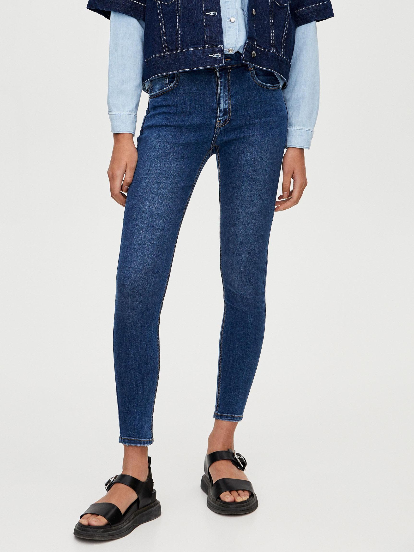 

Джинсы Pull & Bear 5683/324/407-ACXD 34 Синие