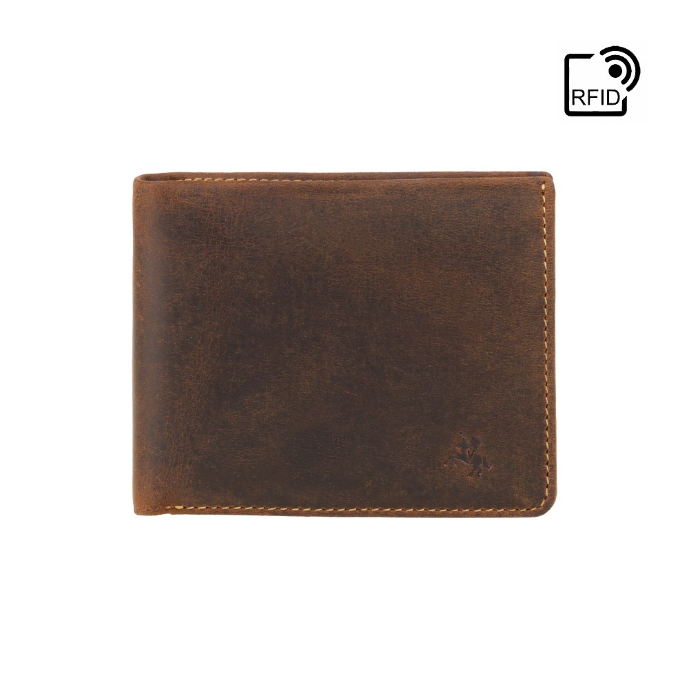 

Кошелек мужской Visconti VSL33 TAP-N-GO c RFID (Oil Tan)