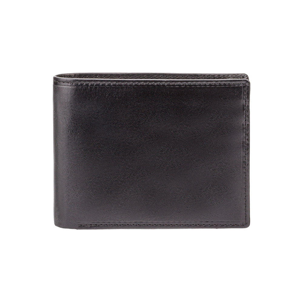 

Кошелек мужской Visconti MZ4 Lazio c RFID (Italian Black)