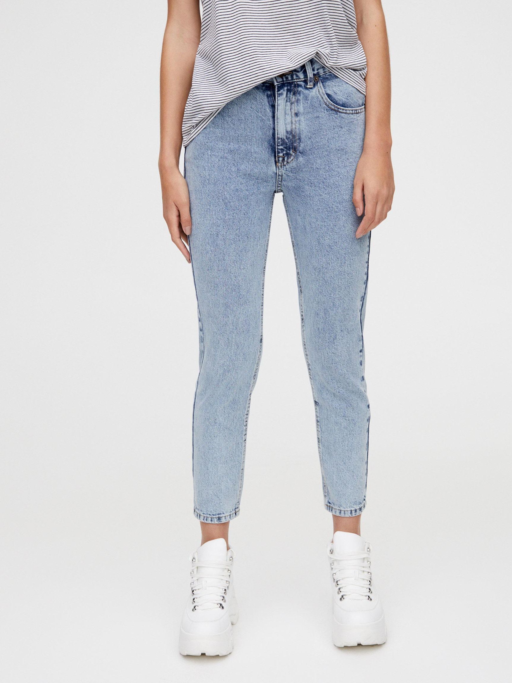 

Джинсы Pull & Bear 9687/308/406-AAZK 32 Серые с синим