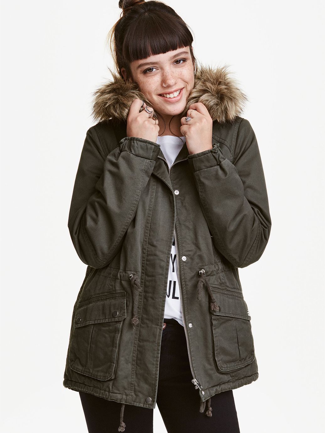 

Парка H&M 0401136_01 34 Хаки