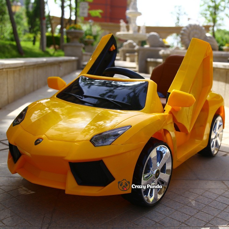 

Детский электромобиль Lamborghini (2 мотора по 20W, 2 аккум, USB) Baby Tilly T-7645 EVA YELLOW Желтый (T-7645 EVA YELLOW )