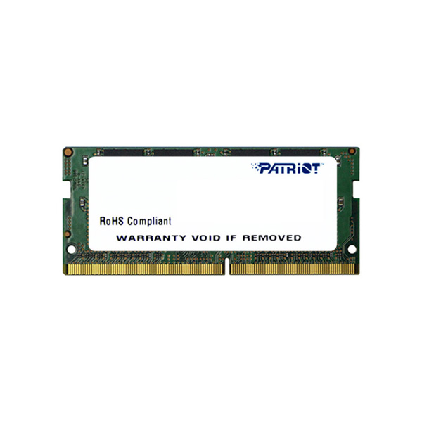 

Оперативная память Patriot SO-DIMM DDR4 4GB 2400MHz (PSD44G240082S)