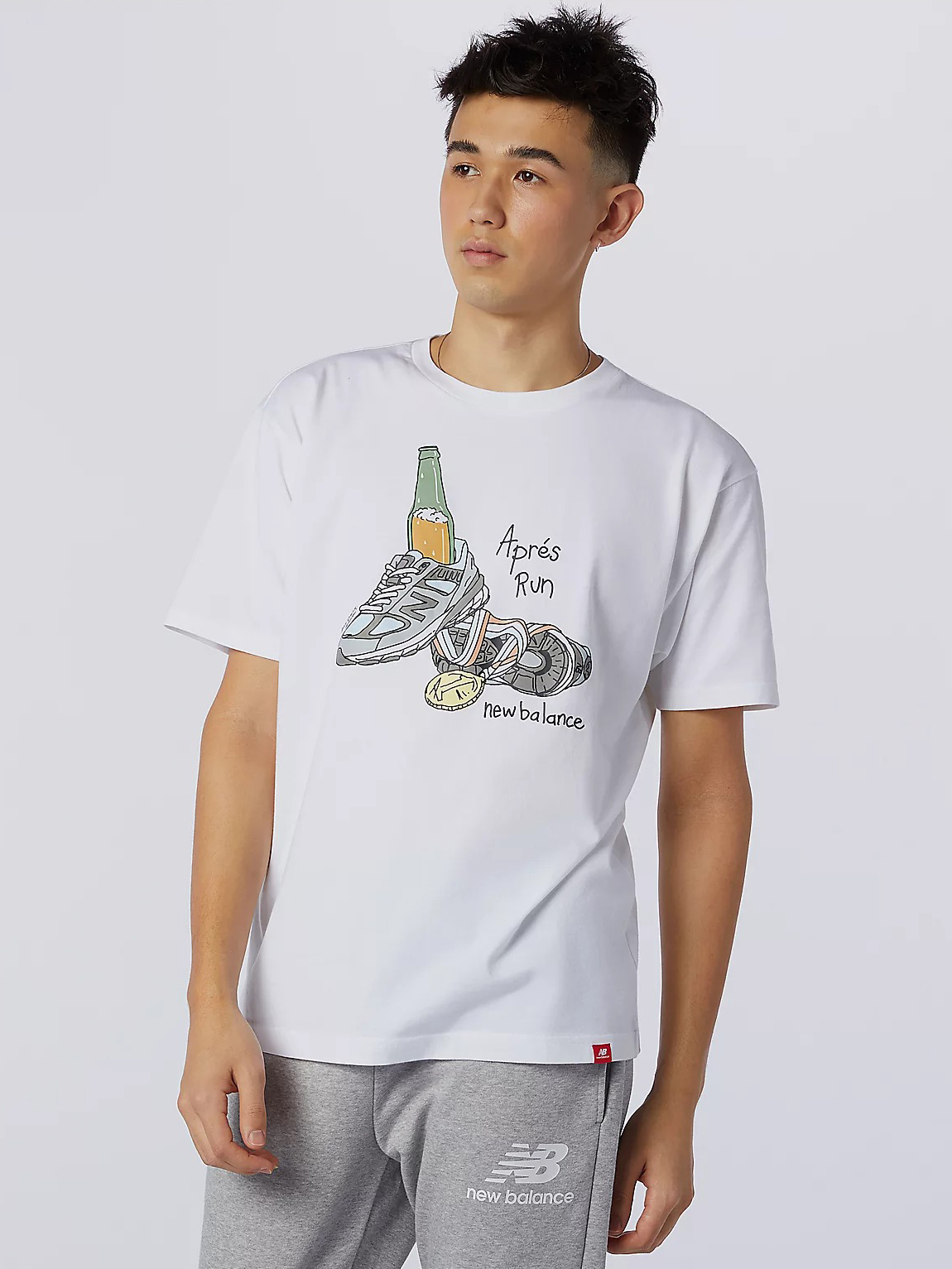 

Футболка New Balance MT11544WT XXL Белая
