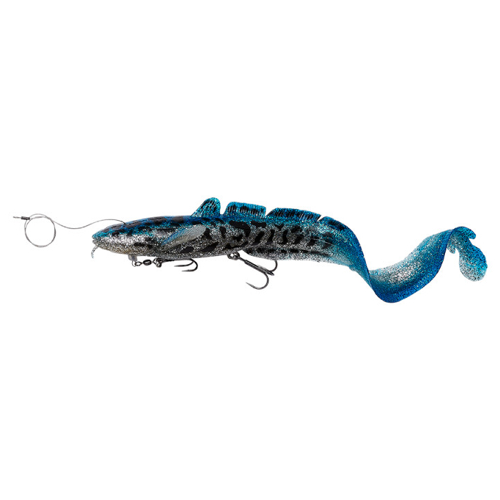 

Воблер Savage Gear 3D Line Thru Burbot 36cm 216g Fast Sinking Blue Silver Uv