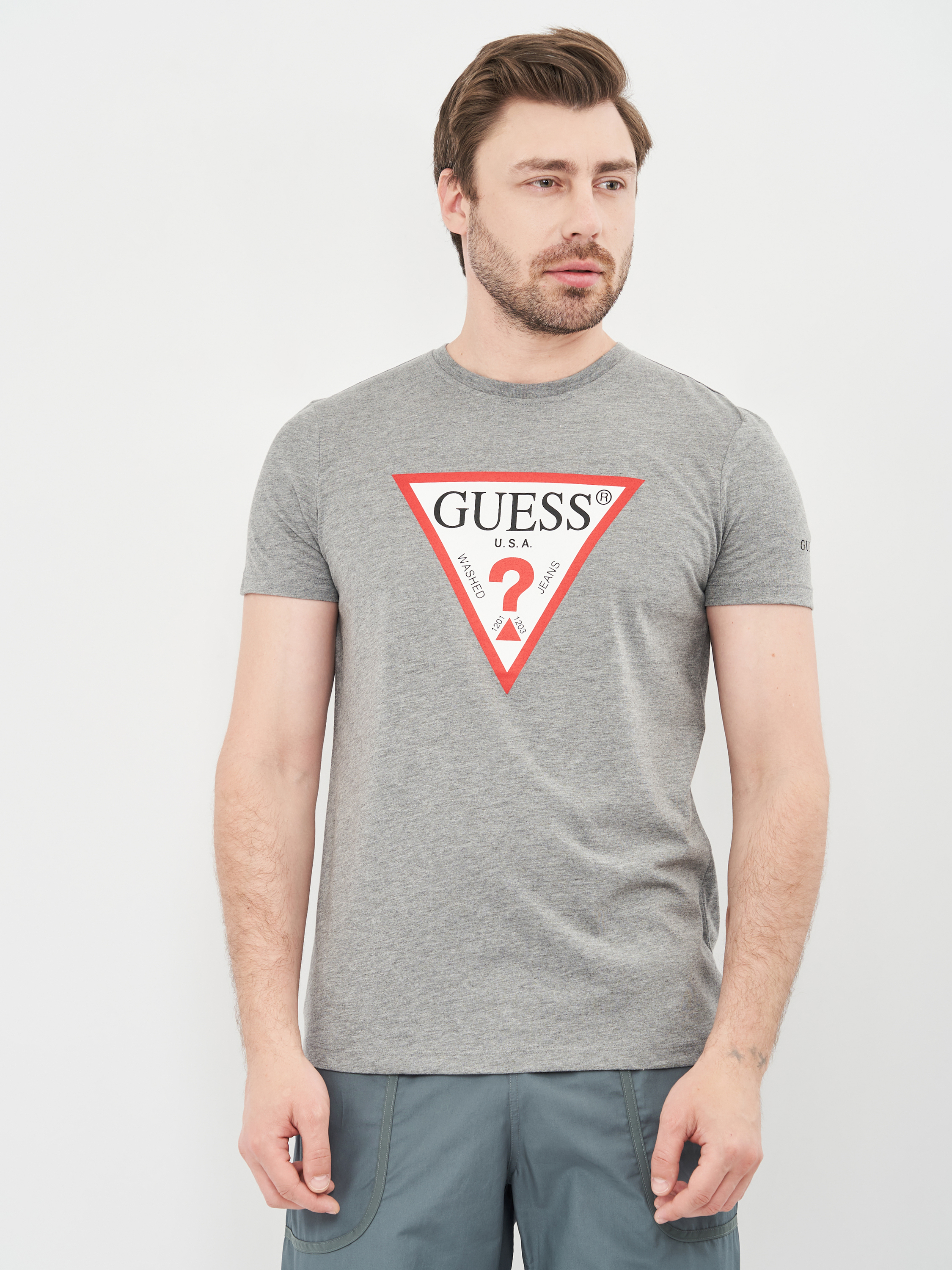 

Футболка Guess 10709.3  (46) Серая, Футболка Guess 10709.3 M (46) Серая