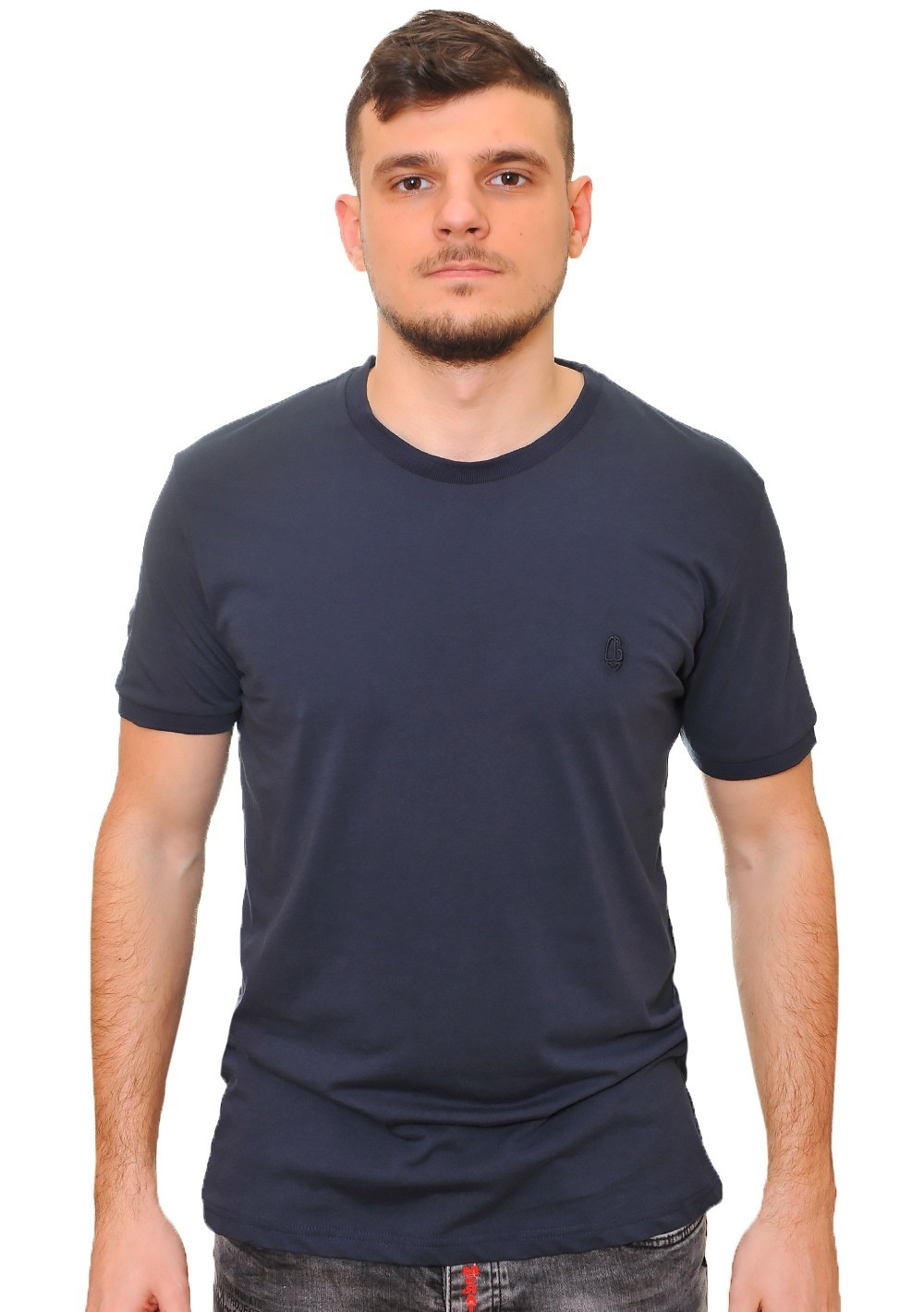 

Футболка LE GUTTI 20-1358-01 XL тёмно-синяя