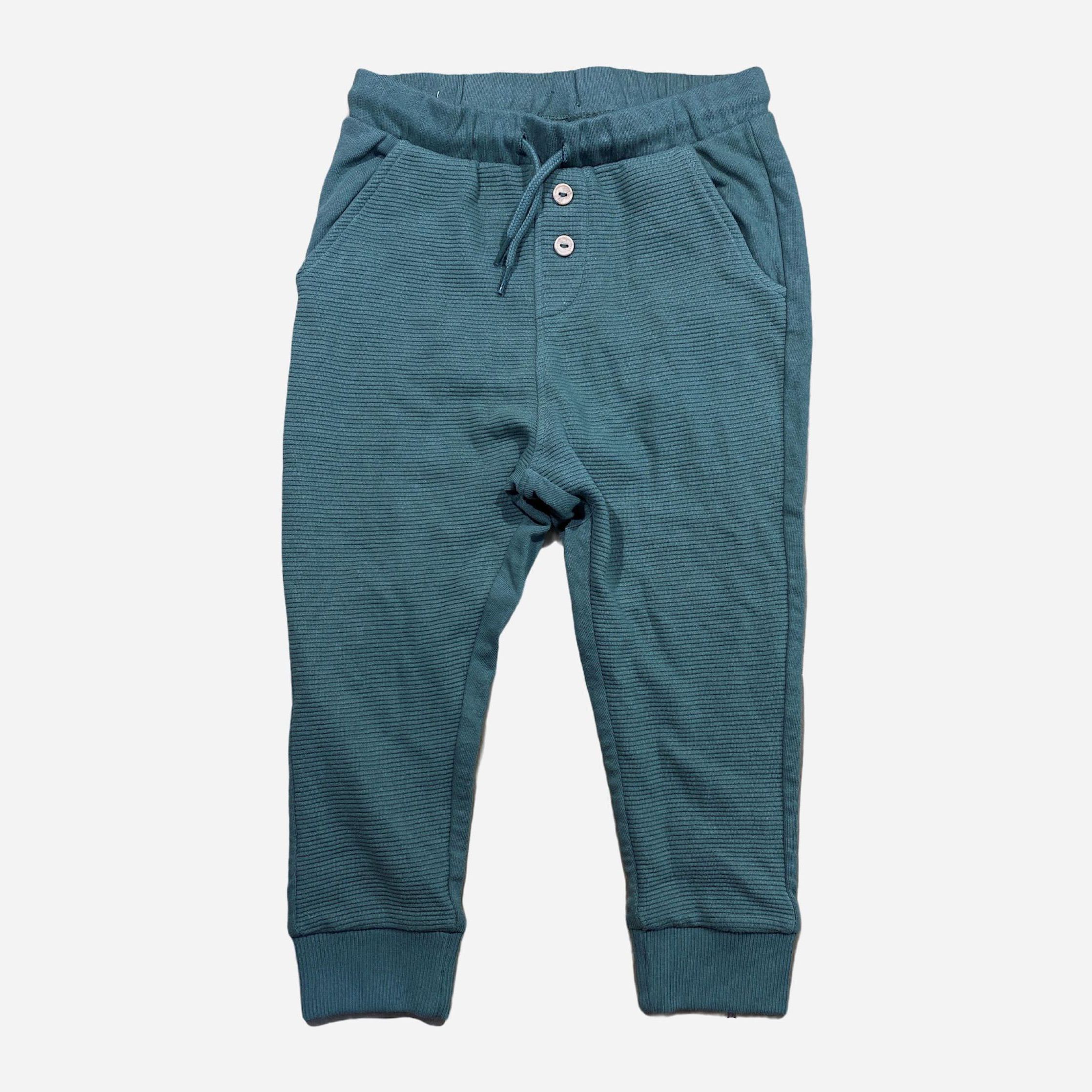 

Брюки H&M 824038 98 см Темно-зеленые