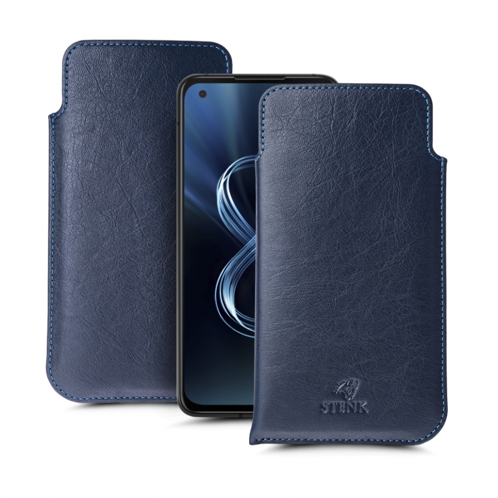

Футляр Stenk Elegance для ASUS ZenFone 8 Синий