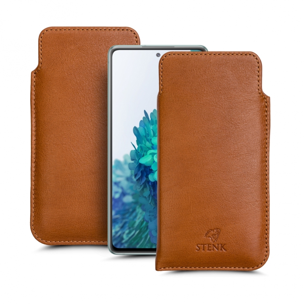 

Футляр Stenk Elegance для Samsung Galaxy S20 FE Camel
