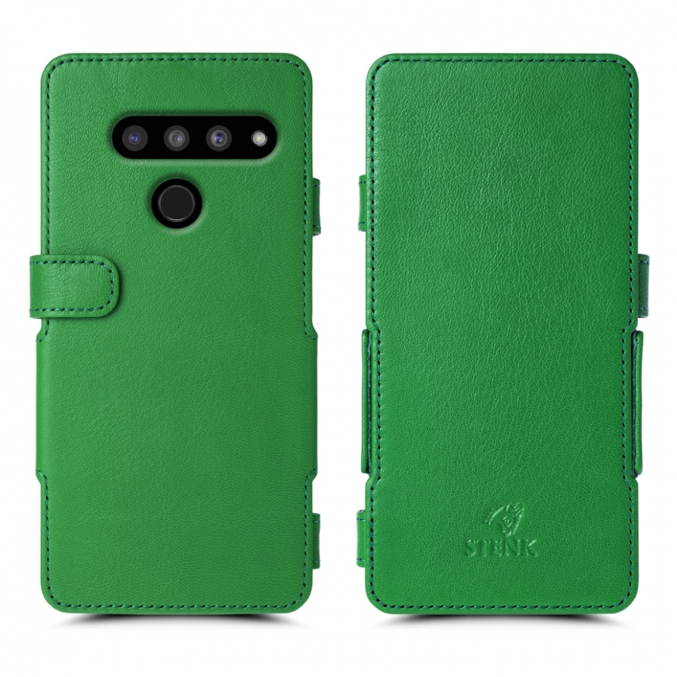 

Чехол книжка Stenk Prime для LG V50 ThinQ Зелёный