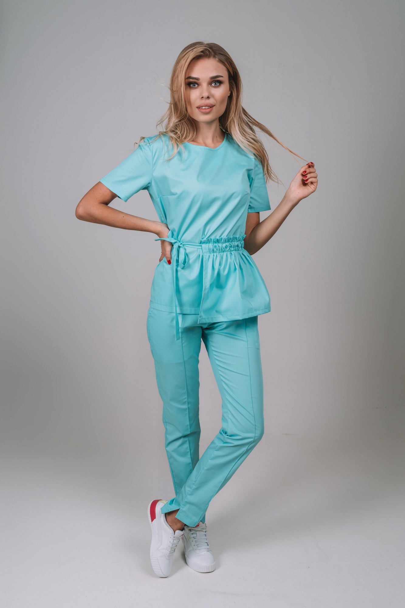 

Костюм медицинский женский MD Hero КБ0022 M ментоловый