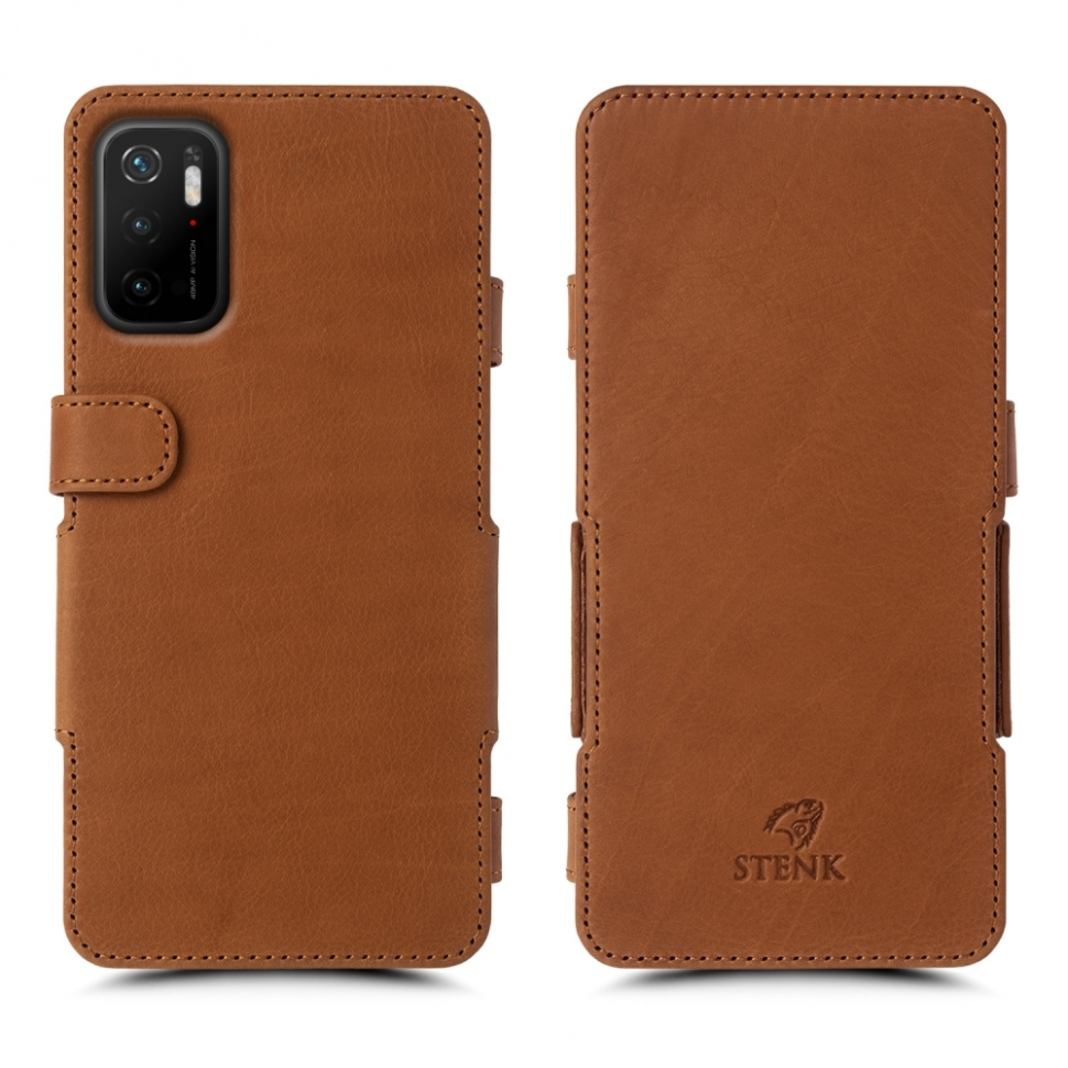 

Чехол книжка Stenk Prime для Xiaomi Poco M3 Pro Camel