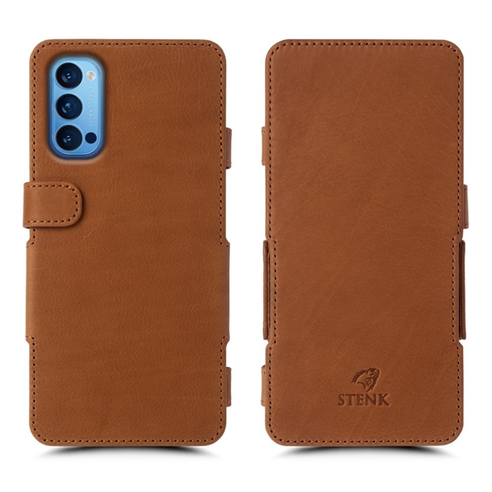 

Чехол книжка Stenk Prime для OPPO Reno4 Pro 5G Camel