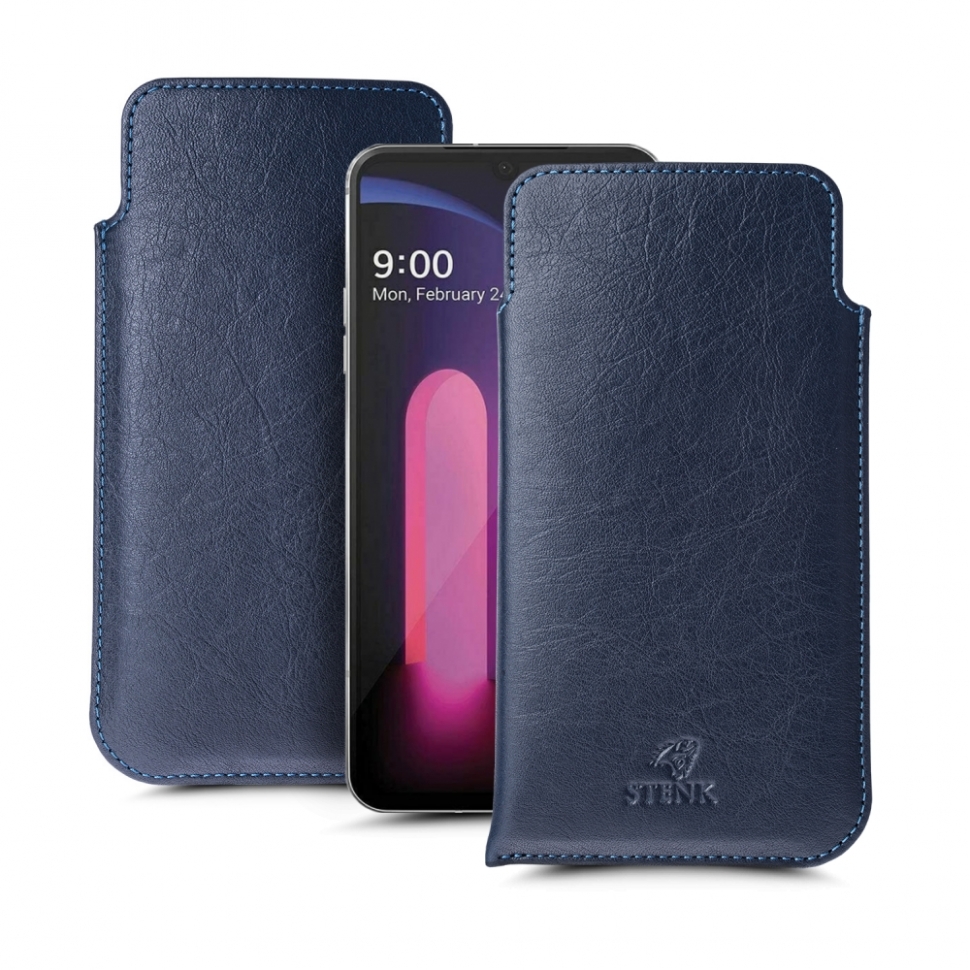 

Футляр Stenk Elegance для LG V60 ThinQ Синий