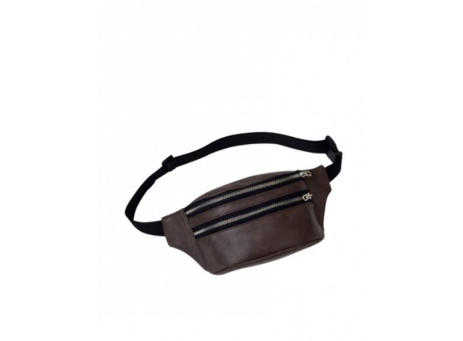 

Поясная сумка бананка Sambag Tirso LTS коричневый нубук (545)
