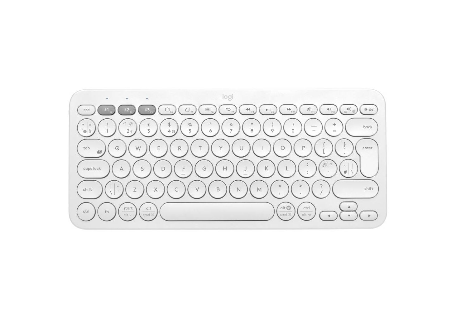 

Клавиатура Logitech K380 Multi-Device Bluetooth White USB (920-009589)