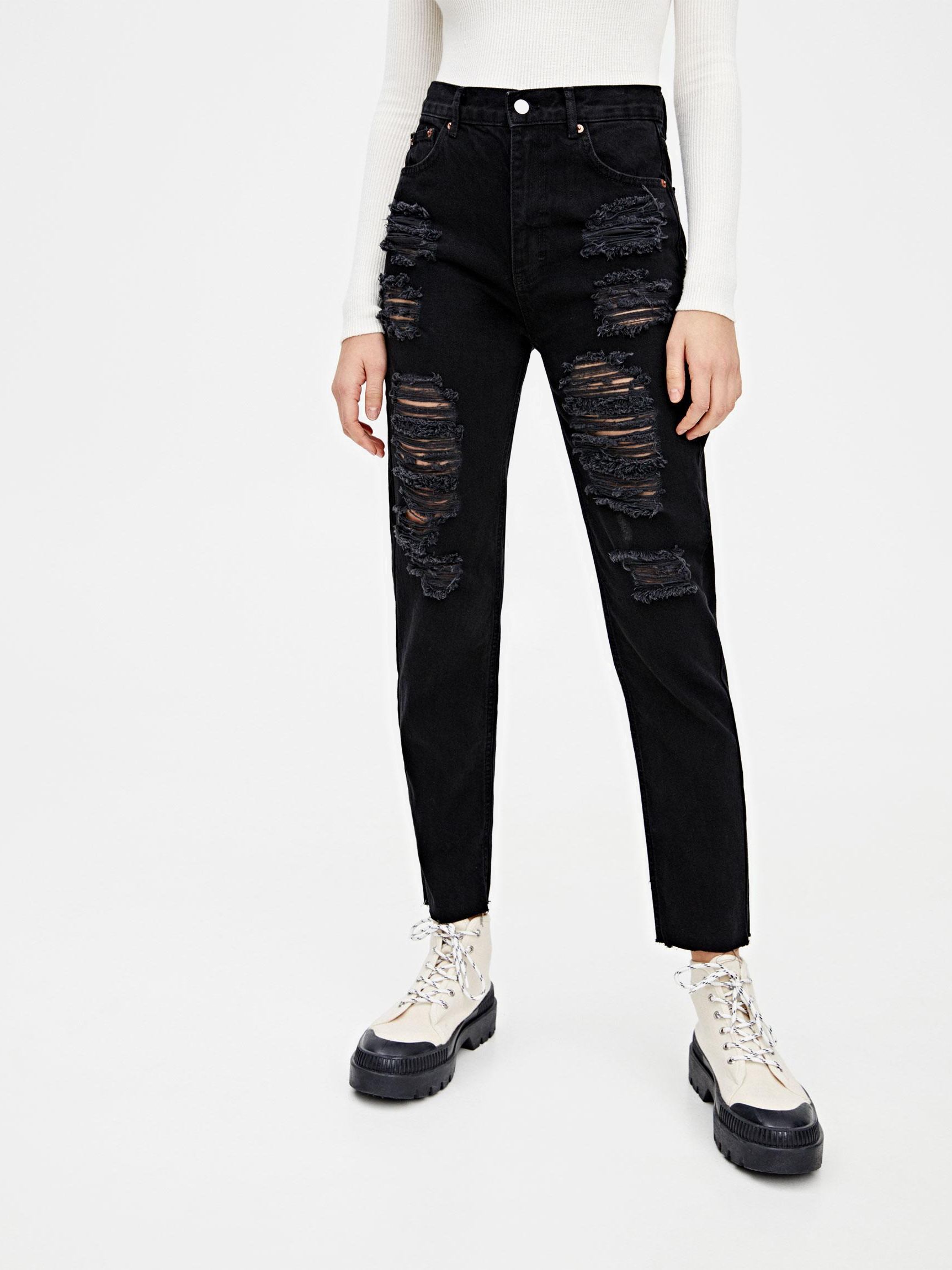 

Джинсы Pull & Bear 9682/314/800-AAAD 40 Черные