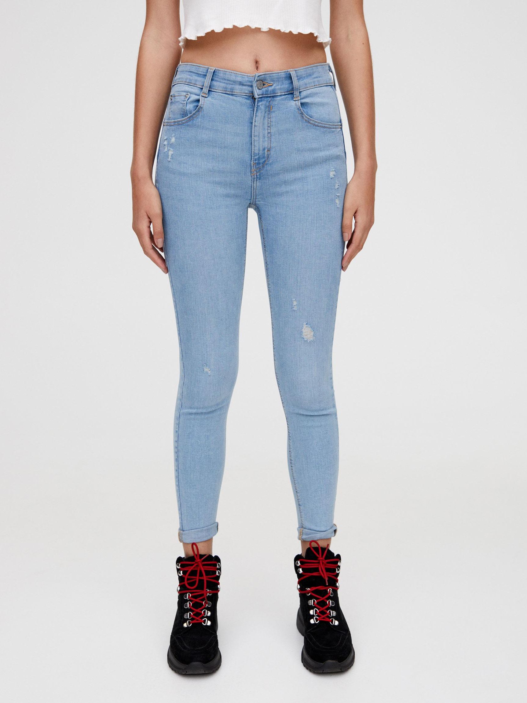 

Джинсы Pull & Bear 5683/329/406-ACUP 40 Голубые
