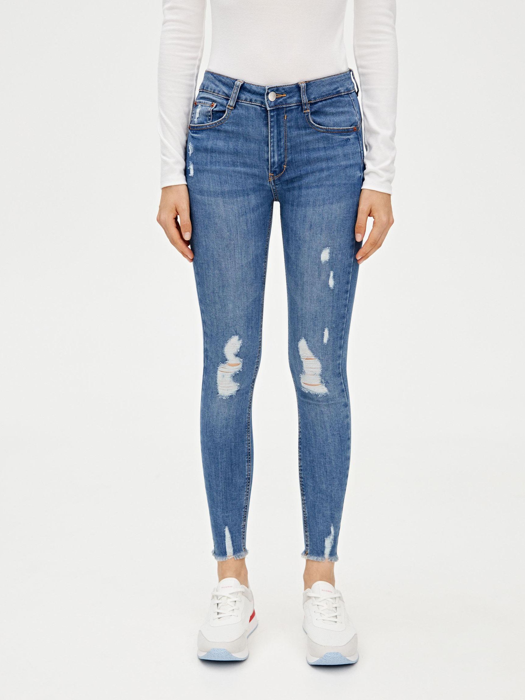 

Джинсы Pull & Bear 9684/311/406-ACXD 34 Синие