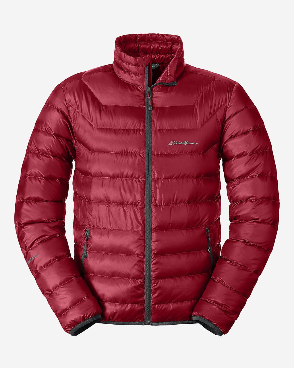 

Мужской пуховик Eddie Bauer Mens Downlight StormDown SCARLET (L)