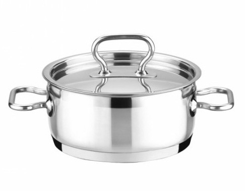 

Кастрюля HOME PROFI с крышкой 2,0 л, 18 см 774218