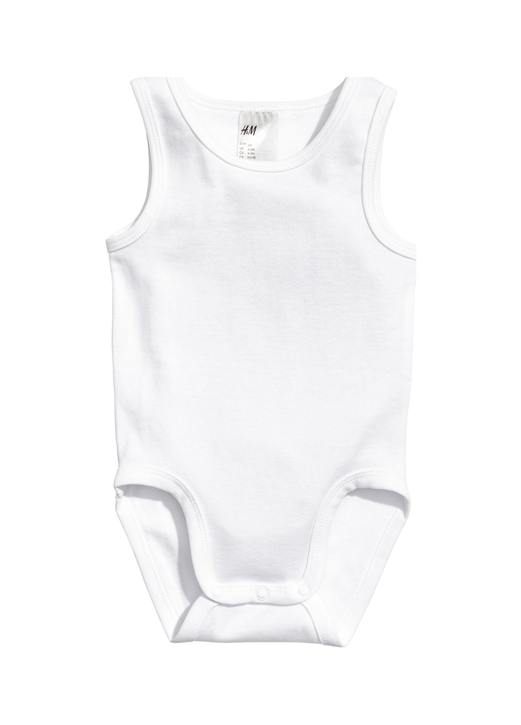 

Боди H&M 56 Белый 0462435_01