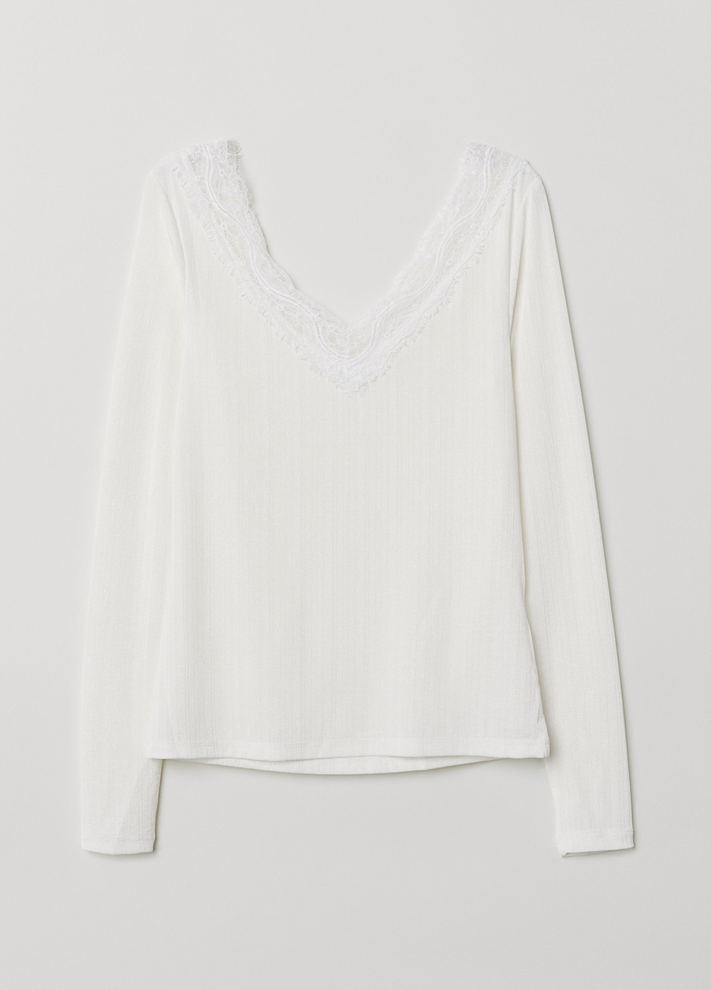 

Блузка H&M M Белый 0615141_бел.