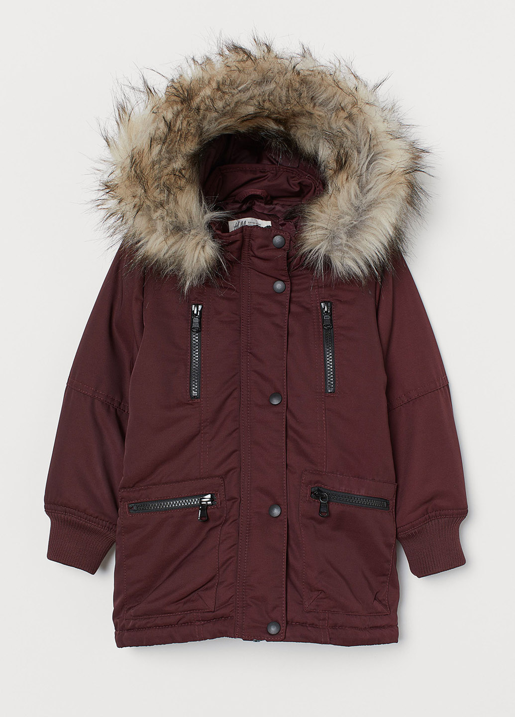 

Куртка H&M 110 Бордовый 0627763