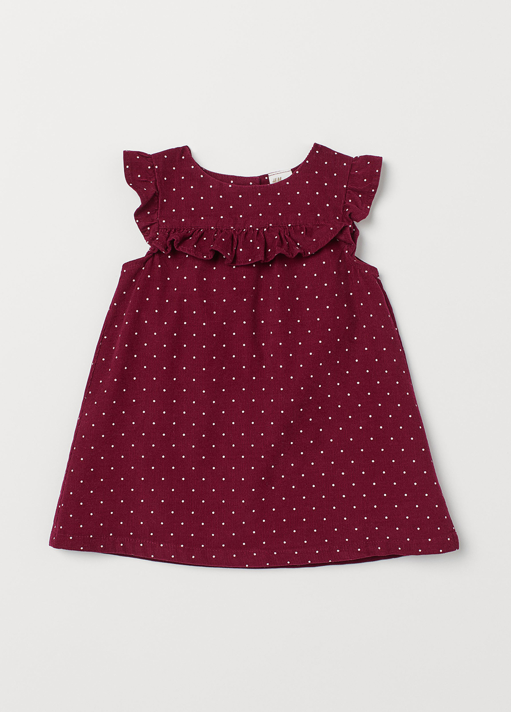 

Платье H&M 80 Бордовый 0749515_точка_02