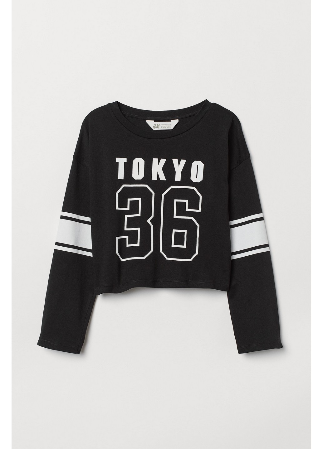 

Лонгслив H&M 170 Черно-белый 0698157_tokyo