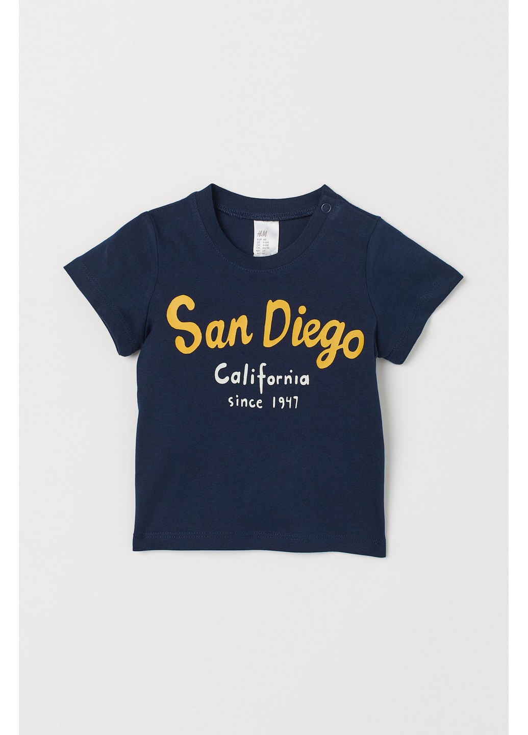 

Футболка H&M 86 Темно-синий 0813803_т.син_san_diego