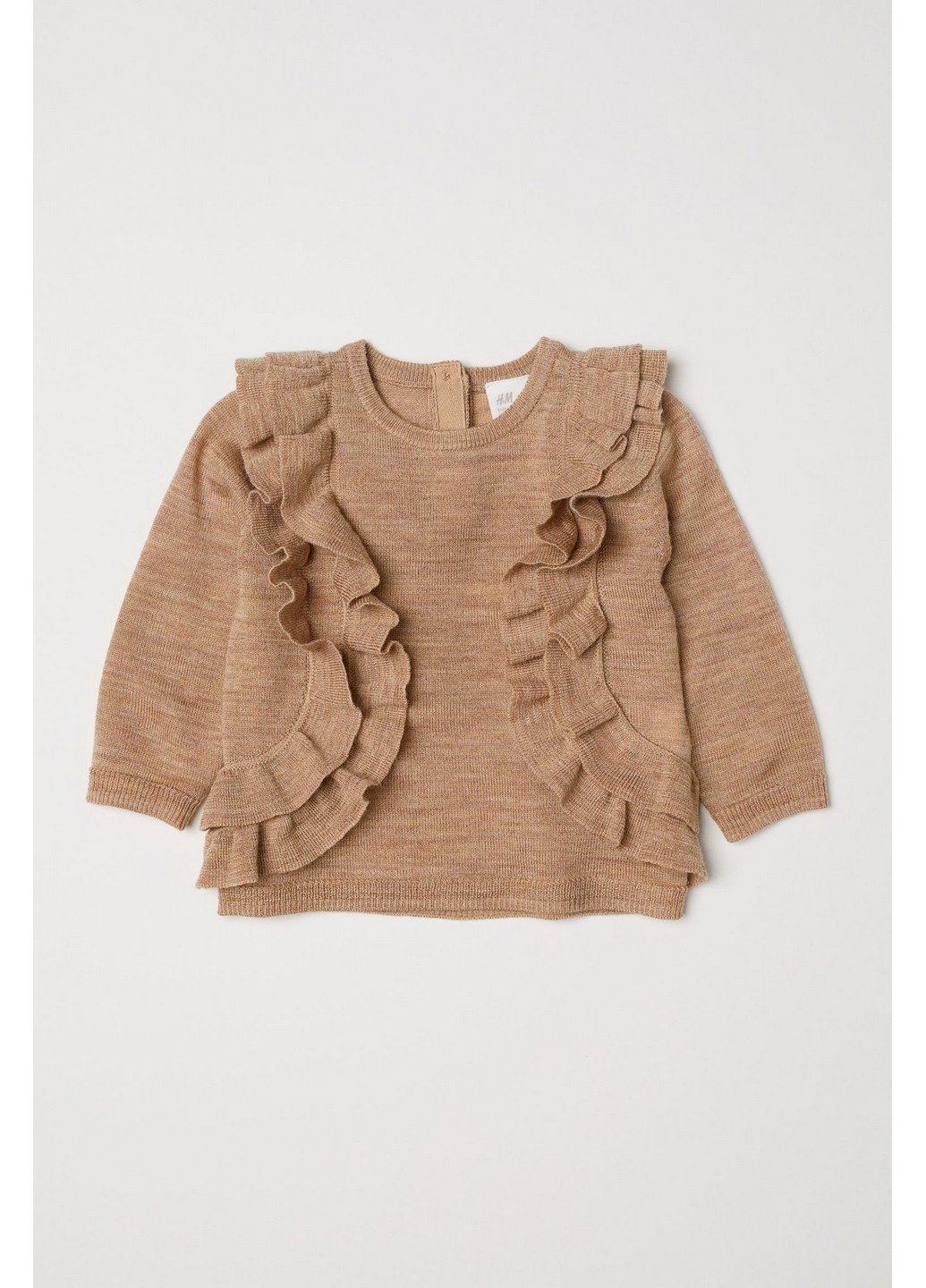 

Джемпер H&M 104 Коричневый 0644627_рушки