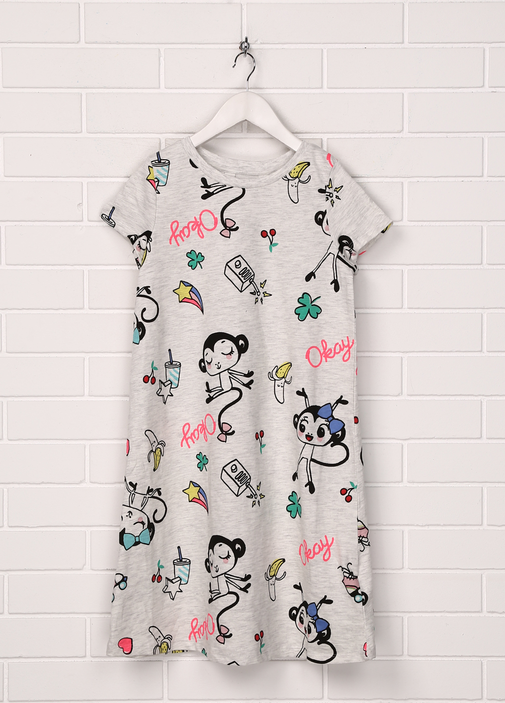 

Платье H&M 134/140 Серый 0591279_03