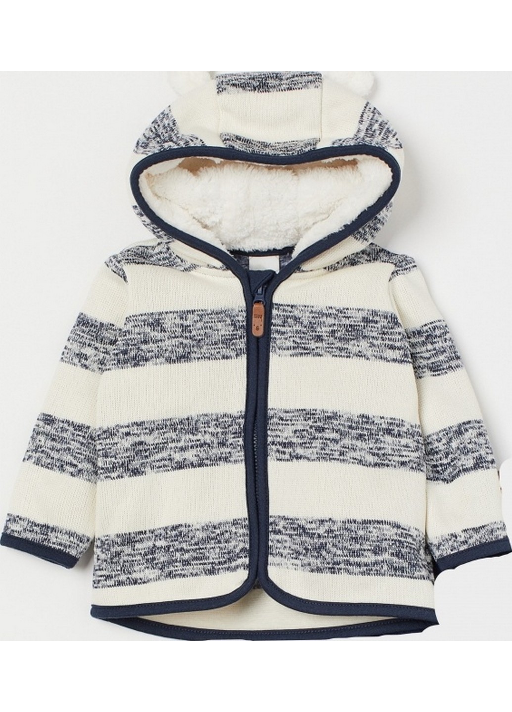 

Толстовка H&M 50 Белый 0624383_пол.ушки