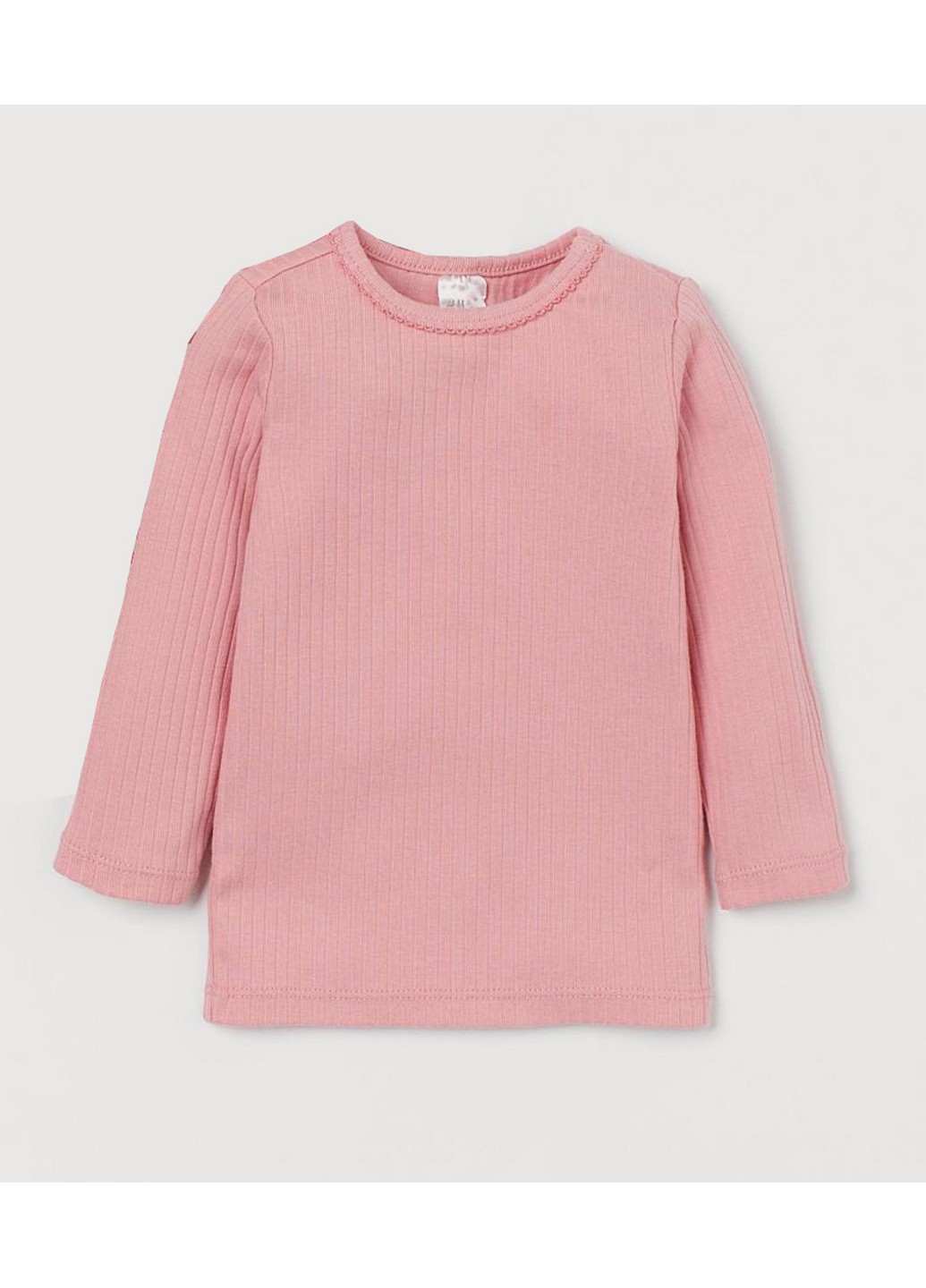 

Лонгслив H&M 68 Светло-розовый 0883425_свет.роз.роз_01