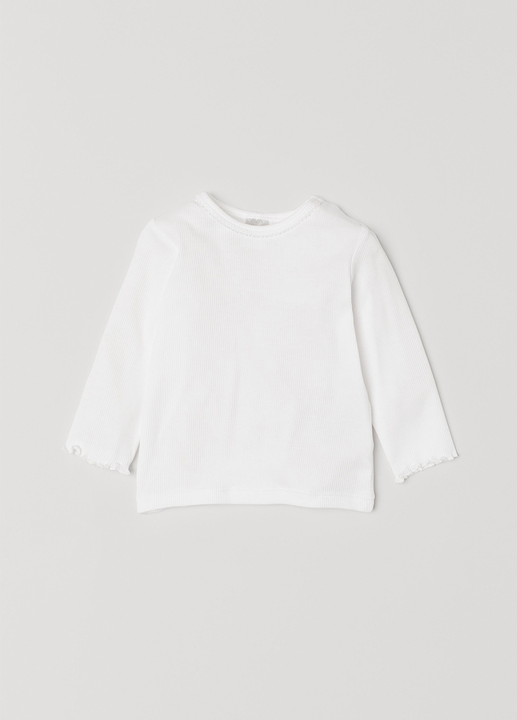 

Лонгслив H&M 62 Белый 0679236_бел._02