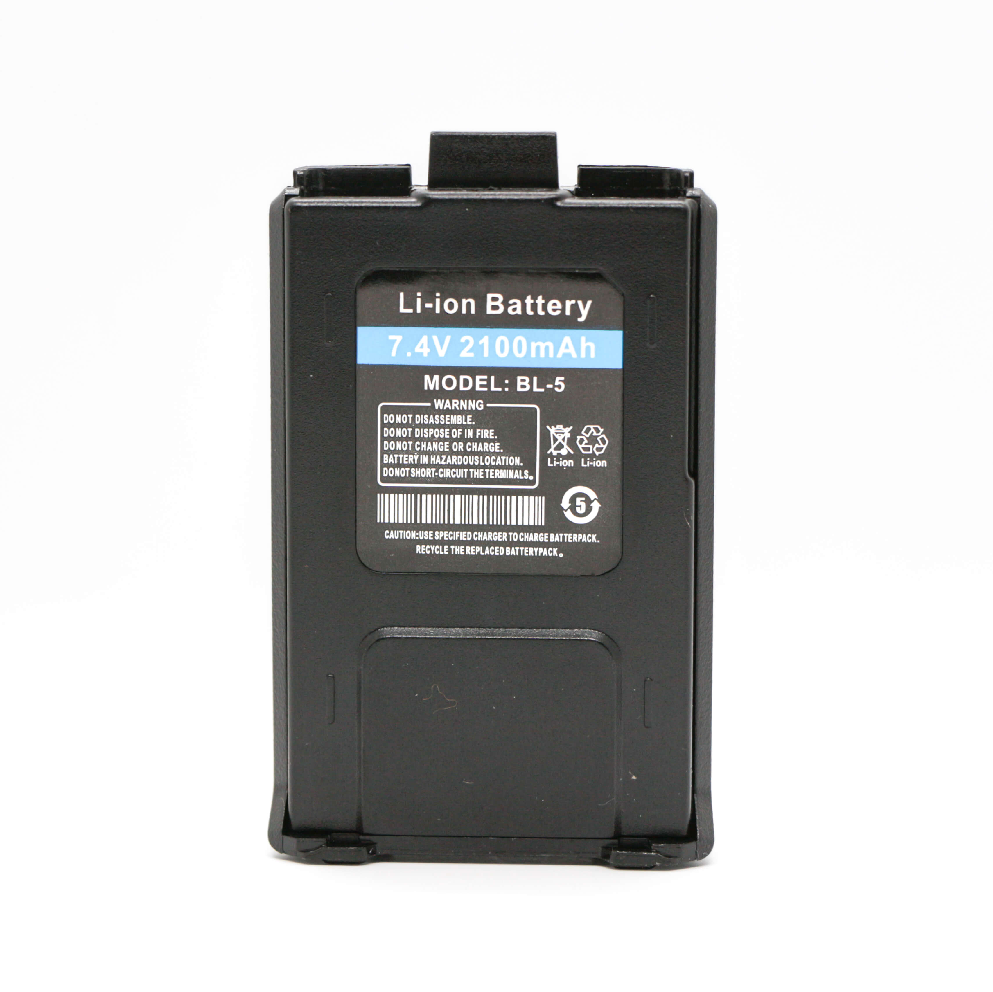 

Акумаляторна батарея для рації Baofeng UV-5R, 2100 mAh