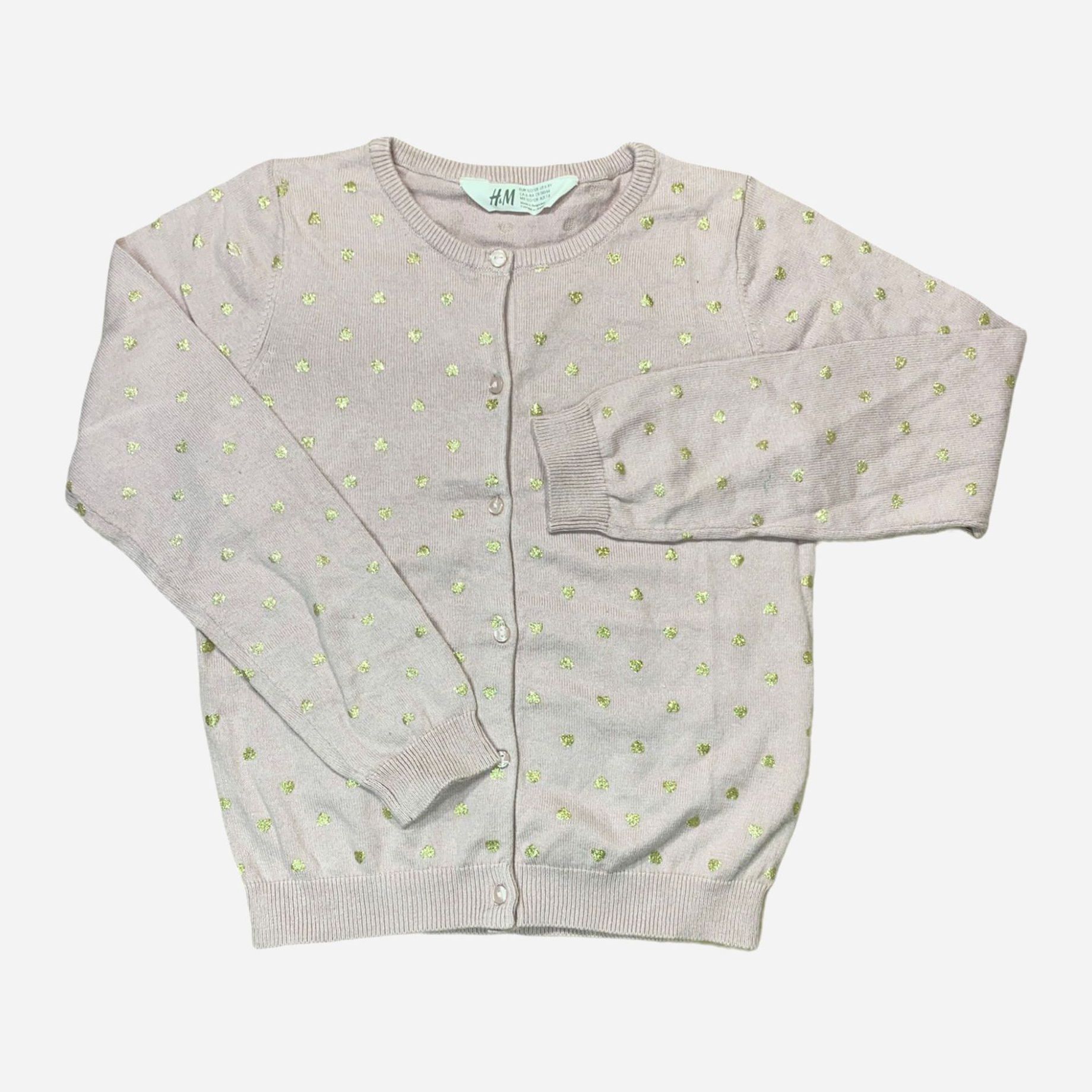 

Кардиган H&M 528094 122-128 см Розовый