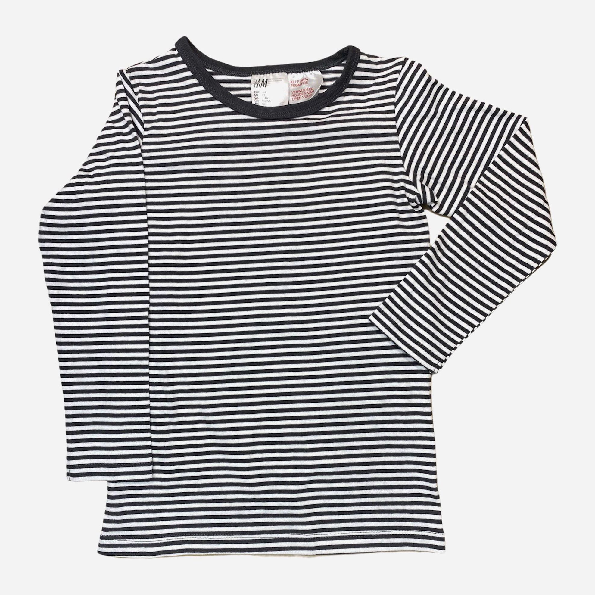 

Футболка с длинными рукавами H&M 743932 74 см Серая