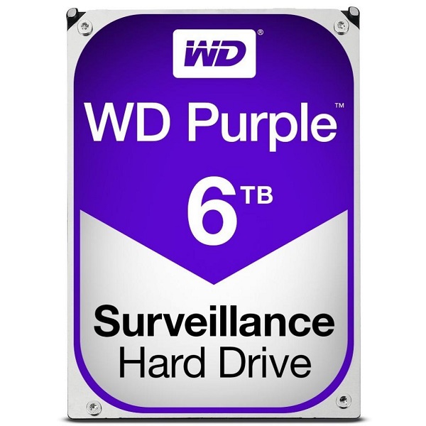 

Жесткий диск 6TB Western Digital WD60PURZ для видеонаблюдения (110951)