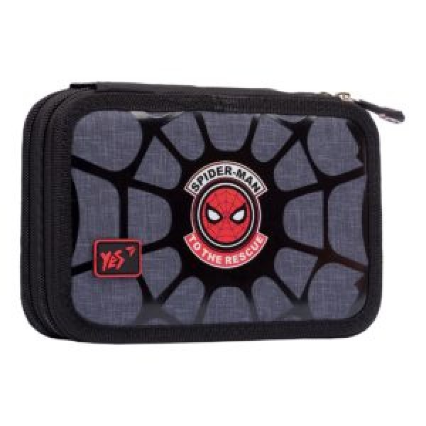 

Пенал твердий YES подвійний HP-01 "Marvel.Spider-Man", сірий