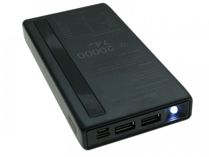 

Повербанк Linon Pro RPP-73 20000mAh black Remax 200211
