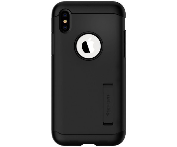 

Чехол Spigen для iPhone XS Slim Armor Black
