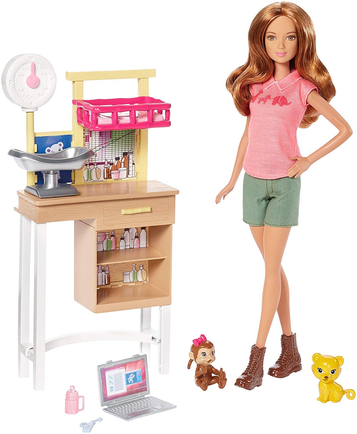 

Кукла Барби ветеринарный врач (Barbie Zoo Doctor Playset)