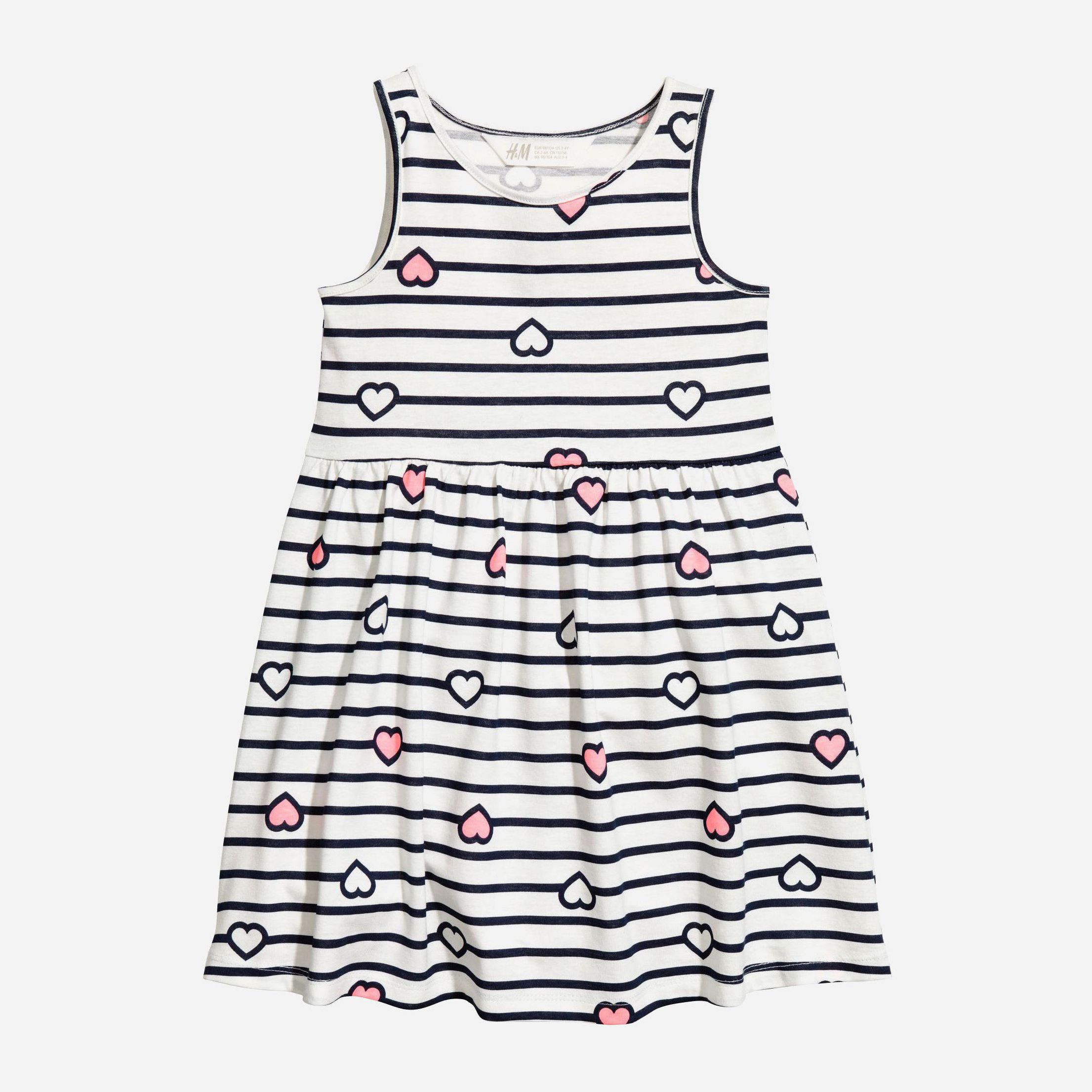 

Сарафан H&M 480572 134-140 см Белый (KZ2000001038468)